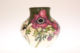 A MOORCROFT "HIM AND HER" VASE, first quality.