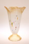 A LARGE MURANO GLASS VASE,