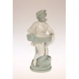 A MINTON "HOGARTH BOY" SWEETMEAT FIGURE, CIRCA 1870,