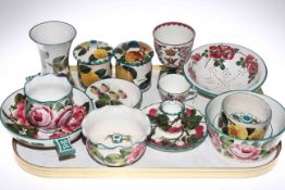 Collection of Wemyss pottery