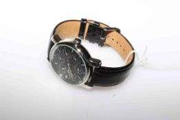 Gentleman's stainless steel wrist watch