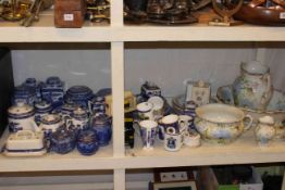 Collection of Ringtons china, toilet set,