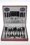 Viners forty four piece King's Royale canteen of cutlery