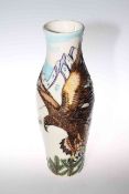 A Moorcroft 'Flight of the Eagle' vase, first quality,