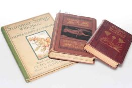 Three volumes: Wayside and Woodland Blossoms,