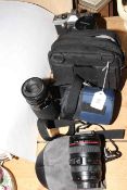 Practica camera, Canon zoom lens EF24-105mm,