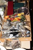 Good collection of silver plated flatware