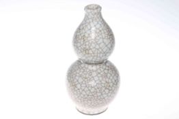 Chinese Celadon double gourd vase, 22.