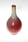 Chinese bottle shaped vase,