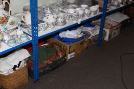 Large collection of linen,