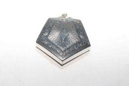 Scottish Masonic pendant box