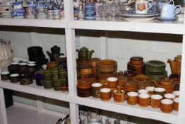 Collection of Hornsea and Denby tableware