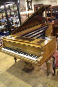 Erard, London, 19th Century rosewood cased grand piano,