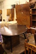 Victorian mahogany snap top occasional table, circular Ercol coffee table,