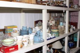 Royal Doulton 'The Coppice', Fryer & Sons and Denby dinnerware, crested china, books,