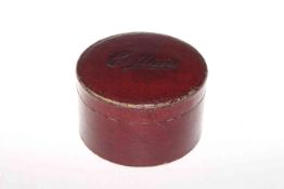 Early 20th Century leather collars box, 15.