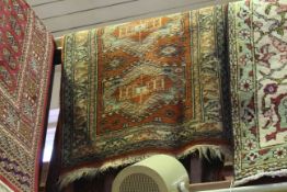 Persian design wool carpet runner 3.80 by 0.
