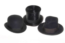 Top hat and box,