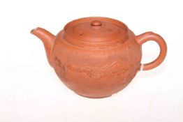 Chinese red ware teapot
