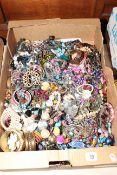 Large collection of costume jewellery