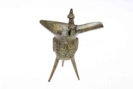 Chinese bronze ritual vessel