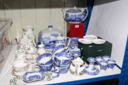 Royal Doulton 'Brambley Hedge' pieces, Spodes Italian cheese dish and teaware, Spode jug,