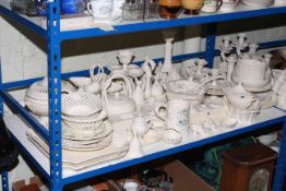 Large collection of Leeds Creamware pottery