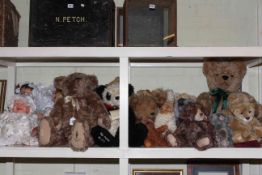 Collection of teddy bears,