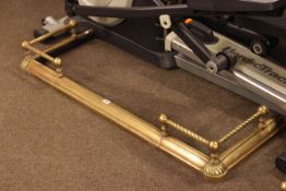 Brass twist rail extending fender