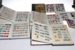 Collection of stamp albums