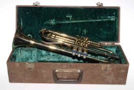 Zenith trumpet in case