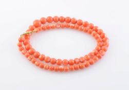 A CORAL NECKLACE,