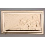 BILL MACK (BORN 1944), "FOREVER", a sand sculpture of two lovers, signed in the work, framed.