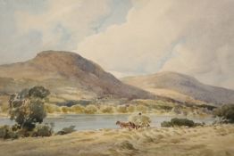PERCY LANCASTER (1878-1951), LOWESWATER, signed and titled, watercolour, framed.