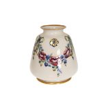 WILLIAM MOORCROFT FOR JAMES MACINTYRE & CO A VASE IN THE EIGHTEENTH CENTURY PATTERN,