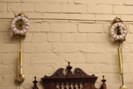Hermle & Kundo skeleton wall clocks (2)