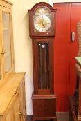 Modern triple weight longcase clock