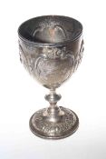 Victorian silver goblet, 8.1oz, 19.