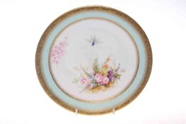 Royal Worcester dragonfly plate,