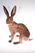 Winstanley pottery hare,
