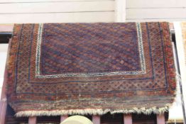 Persian prayer rug 1.43 by 0.