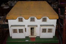 Large vintage dolls house