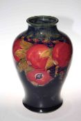 Large William Moorcroft pomegranate vase, of baluster form,