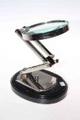 Table-top magnifying glass