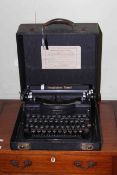 Remington Rand vintage portable typewriter
