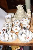 Collection of Royal Worcester Evesham pieces,