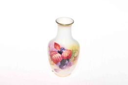 Small Royal Worcester vase by Davis,