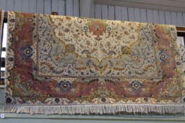 Hand made Persian carpet 2.97 by 1.