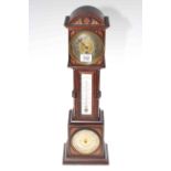 Table top longcase style clock,