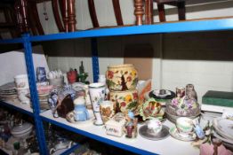 Spodes Italian, collectors and other plates, Royal Grafton 'Malvern' teaware, various china,